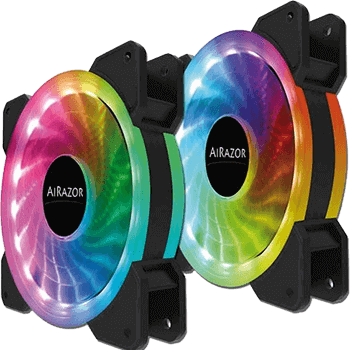 LC-Power AiRazor LC-CF-120-PRO-RGB-COMBO Gehäuselüfter 120mm LC-Power AiRazor LC-CF-120-PRO-RGB-COMBO Gehäuselüfter 120mm