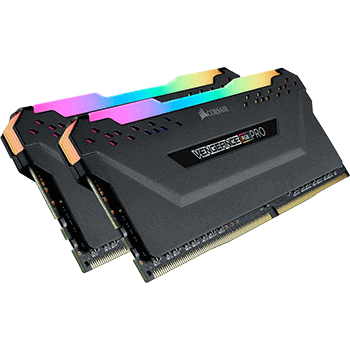 32GB Corsair Vengeance RGB PRO schwarz DDR4-3200 DIMM CL16 Dual Kit 32GB Corsair Vengeance RGB PRO schwarz DDR4-3200 DIMM CL16 Dual Kit