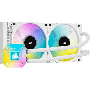Corsair iCUE H100i Elite Capellix White, weiss (CW-9060050-WW) Corsair iCUE H100i Elite Capellix White, weiss (CW-9060050-WW)