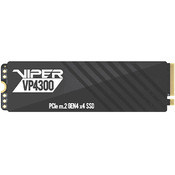 1000GB Patriot Viper VP4300 M.2 PCIe 4.0 x4 3D-NAND TLC 1000GB Patriot Viper VP4300 M.2 PCIe 4.0 x4 3D-NAND TLC
