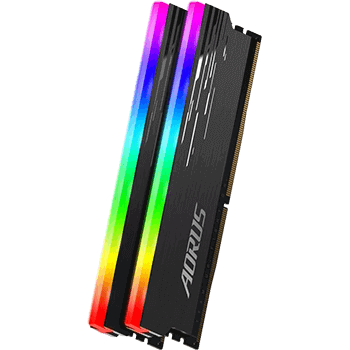 16GB Gigabyte Aorus RGB DDR4-3733 DIMM CL19 Dual Kit 16GB Gigabyte Aorus RGB DDR4-3733 DIMM CL19 Dual Kit