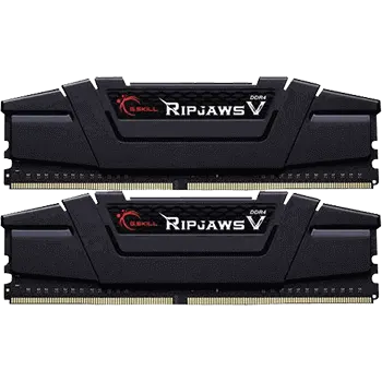 32GB G.Skill RipJaws V schwarz DDR4-3200 DIMM CL16 Dual Kit 32GB G.Skill RipJaws V schwarz DDR4-3200 DIMM CL16 Dual Kit