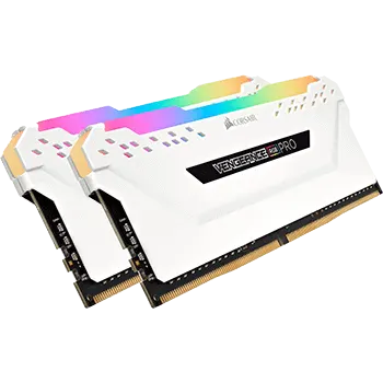 16GB Corsair Vengeance RGB PRO weiß DDR4-3600 DIMM CL18 Dual Kit 16GB Corsair Vengeance RGB PRO weiß DDR4-3600 DIMM CL18 Dual Kit