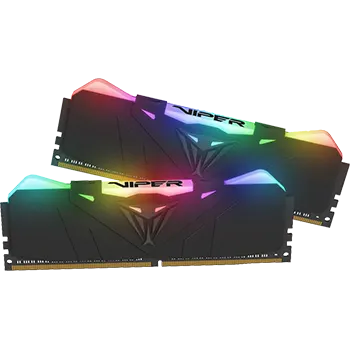16GB Patriot Viper RGB schwarz DDR4-3200 DIMM CL16 Dual Kit 16GB Patriot Viper RGB schwarz DDR4-3200 DIMM CL16 Dual Kit