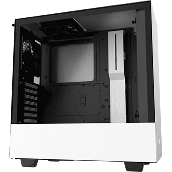 NZXT H510 Midi Tower ohne Netzteil schwarz/weiss NZXT H510 Midi Tower ohne Netzteil schwarz/weiss