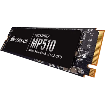 960GB Corsair Force Series MP510B M.2 2280 PCIe 3.0 x4 3D-NAND TLC 960GB Corsair Force Series MP510B M.2 2280 PCIe 3.0 x4 3D-NAND TLC