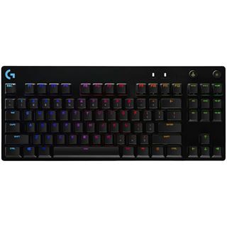 Logitech G Pro Gaming Keyboard Kalih GX-BLUE USB Deutsch schwarz (kabelgebunden)