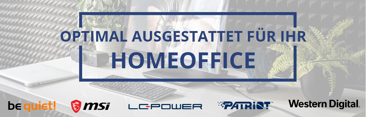 Optimal ausgestattet für Ihr Homeoffice Optimal ausgestattet für Ihr Homeoffice