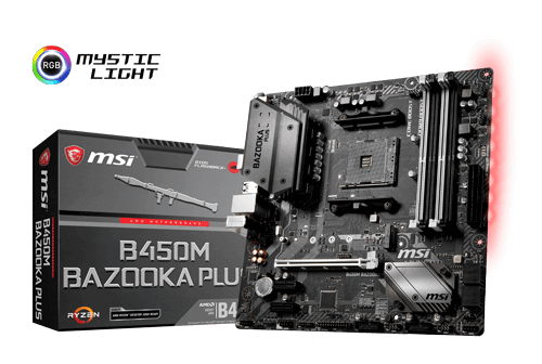 MSI B450M BAZOOKA PLUS 7B90-001R retail