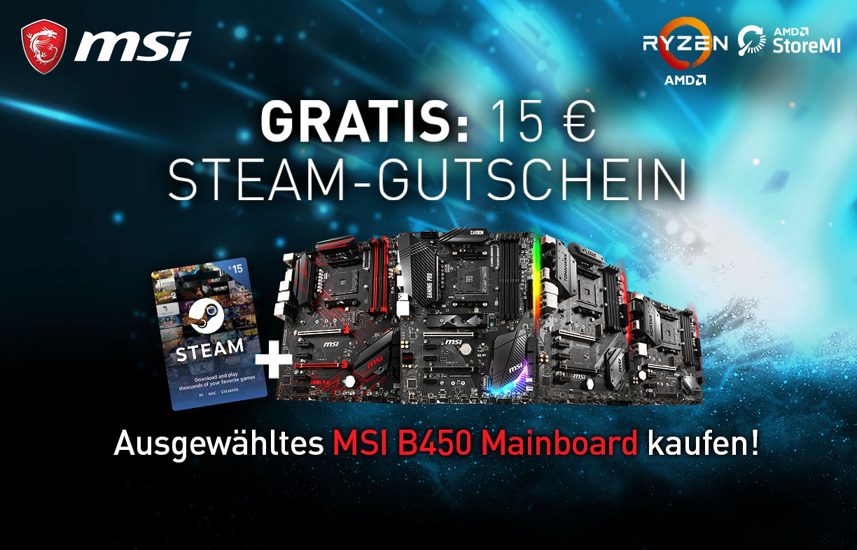MSI B450 STEAM