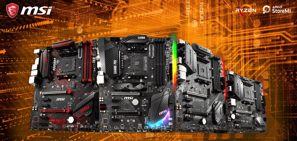 MSI B450 LAUNCH