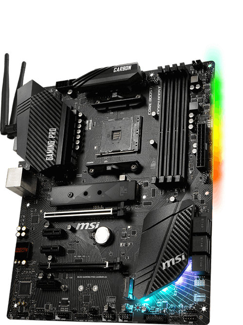 MSI B450-A Pro AMD B450 So.AM4 Dual Channel DDR4 ATX Retail