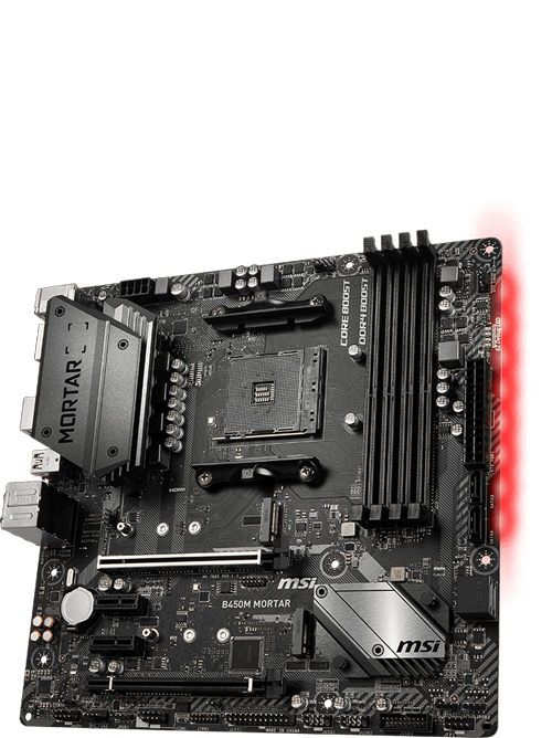 MSI B450-A Pro AMD B450 So.AM4 Dual Channel DDR4 ATX Retail