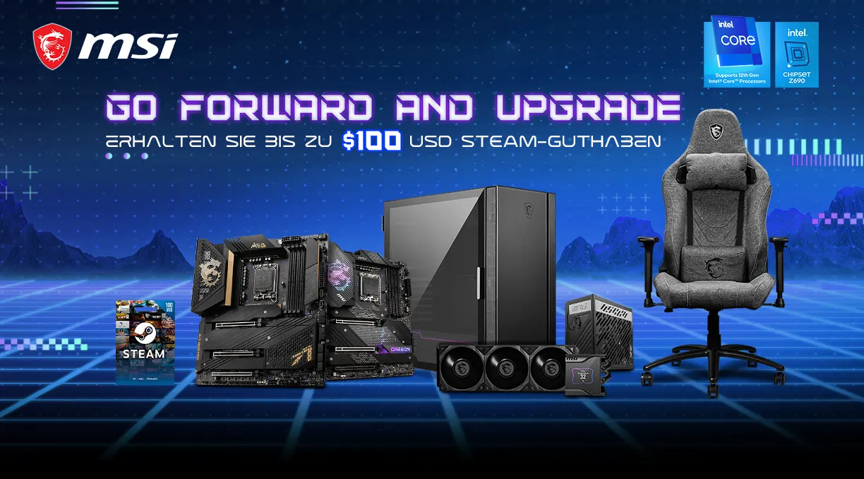 GO FORWARD AND UPGRADE - ERHALTEN SIE BIS ZU $100 USD STEAM-GUTHABEN GO FORWARD AND UPGRADE - ERHALTEN SIE BIS ZU $100 USD STEAM-GUTHABEN