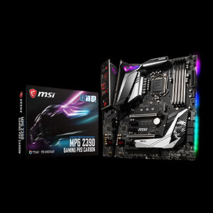 MSI MPG Z390 GAMING PRO CARBON Intel Z390 So.1151 Dual Channel DDR4