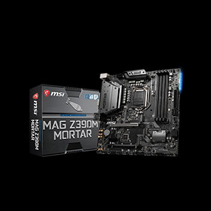 MSI MAG Z390M MORTAR Intel Z390 So.1151 Dual Channel DDR mATX Retail
