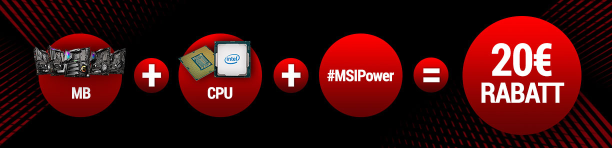 MSI Z390 CPU Bundle