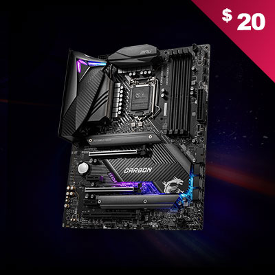 MSI MPG Z490 GAMING CARBON WIFI ATX S1200 retail MSI MPG Z490 GAMING CARBON WIFI ATX S1200 retail