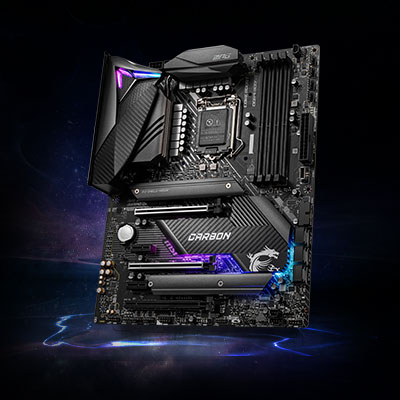 MSI MPG Z490 GAMING CARBON WIFI ATX S1200 retail MSI MPG Z490 GAMING CARBON WIFI ATX S1200 retail