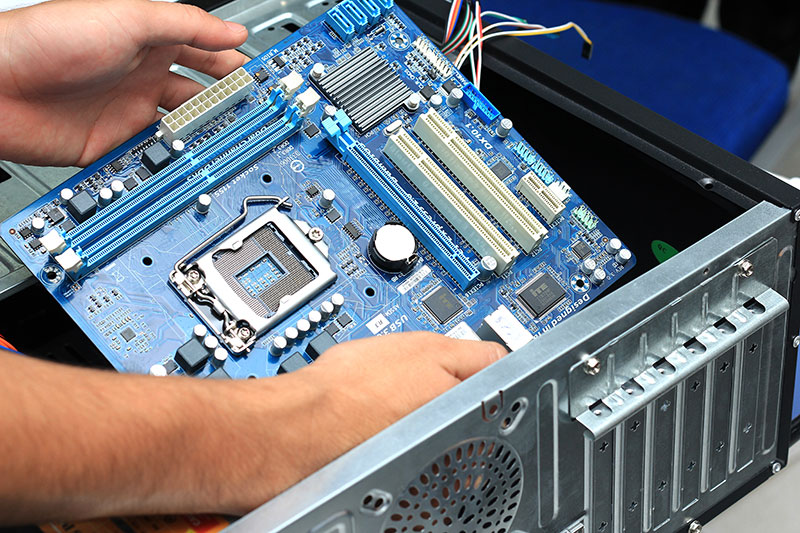 Einbau des CPU Kühlers