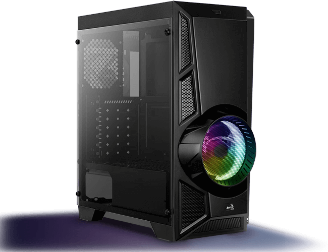 AeroCool AeroEngine RGB mit Sichtfenster Midi Tower ohne Netzteil AeroCool AeroEngine RGB mit Sichtfenster Midi Tower ohne Netzteil