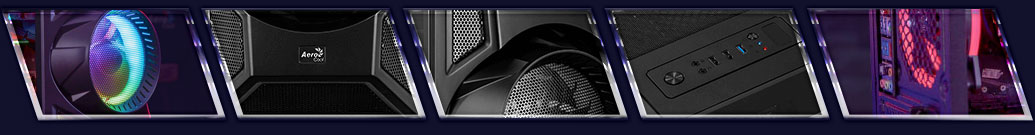 AeroCool AeroEngine RGB mit Sichtfenster Midi Tower ohne Netzteil AeroCool AeroEngine RGB mit Sichtfenster Midi Tower ohne Netzteil