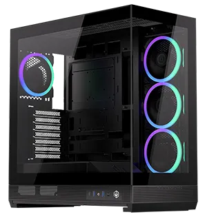 Endorfy Fishtank 6000 Corona Midi Tower ohne Netzteil schwarz