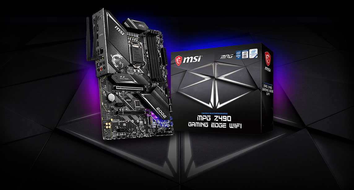 MSI MPG Z490 GAMING EDGE WIFI MSI MPG Z490 GAMING EDGE WIFI