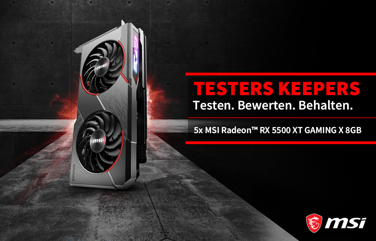 Produkttester Gesucht Msi Rx 5500 Xt Gaming X 8gb Mindfactory De