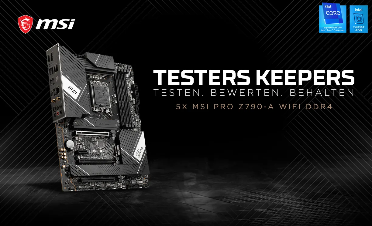Produkttester gesucht MSI PRO Z790-A WIFI DDR4