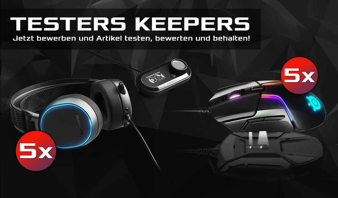 Produkttester gesucht SteelSeries Produkttester gesucht SteelSeries