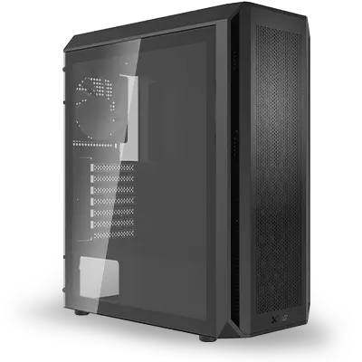 ADATA XPG Valor Air Plus Midi Tower ohne Netzteil schwarz