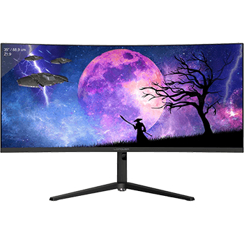 35" (88,90cm) LC-Power Gaming LC-M35-UWQHD-120-C schwarz 35" (88,90cm) LC-Power Gaming LC-M35-UWQHD-120-C schwarz