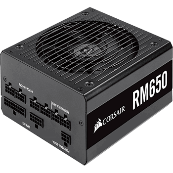 650 Watt Corsair RM Series RM650 Modular 80+ Gold 650 Watt Corsair RM Series RM650 Modular 80+ Gold