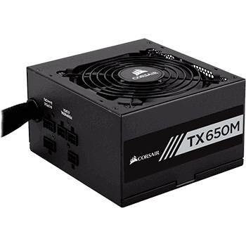 650 Watt Corsair TX-M Series TX650M Modular 80+ Gold 650 Watt Corsair TX-M Series TX650M Modular 80+ Gold