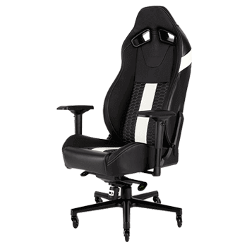 Corsair T2 Road Warrior Gamingstuhl, schwarz/weiss (CF-9010007-WW) Corsair T2 Road Warrior Gamingstuhl, schwarz/weiss (CF-9010007-WW)