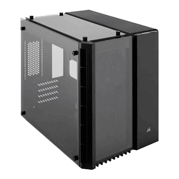 Corsair Crystal 280X mit Sichtfenster Mini Tower ohne Netzteil schwarz Corsair Crystal 280X mit Sichtfenster Mini Tower ohne Netzteil schwarz