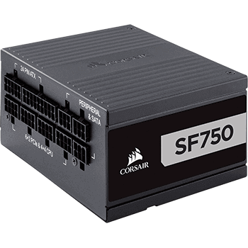 750 Watt Corsair Netzteil SF750 Platinum (SFX/80+) 750 Watt Corsair Netzteil SF750 Platinum (SFX/80+)