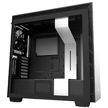 NZXT H710i Midi Tower ohne Netzteil schwarz/weiss NZXT H710i Midi Tower ohne Netzteil schwarz/weiss