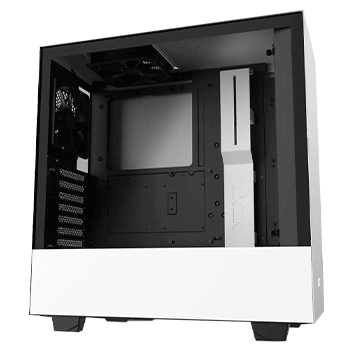 NZXT H510 Midi Tower ohne Netzteil schwarz/weiss NZXT H510 Midi Tower ohne Netzteil schwarz/weiss