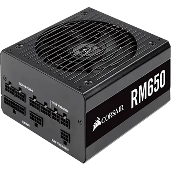 650 Watt Corsair RM Series RM650 Modular 80+ Gold 650 Watt Corsair RM Series RM650 Modular 80+ Gold