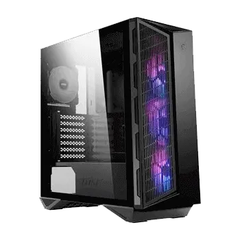 MSI MPG Gungnir 110M mit Sichtfenster Midi Tower ohne Netzteil schwarz MSI MPG Gungnir 110M mit Sichtfenster Midi Tower ohne Netzteil schwarz