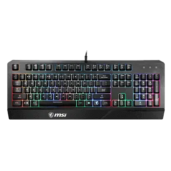 MSI Vigor GK20 USB Deutsch schwarz (kabelgebunden) MSI Vigor GK20 USB Deutsch schwarz (kabelgebunden)
