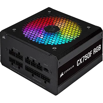 750 Watt Corsair CX-F RGB Series CX750F Modular 80+ Bronze 750 Watt Corsair CX-F RGB Series CX750F Modular 80+ Bronze