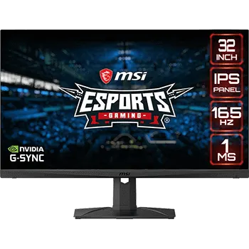 31,5" (80,01cm) MSI Optix MAG321QRDE schwarz 2560x1440 1x 31,5" (80,01cm) MSI Optix MAG321QRDE schwarz 2560x1440 1x
