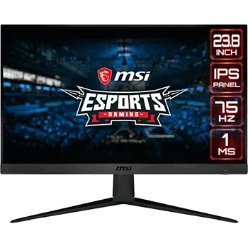 23,8" (60,47cm) MSI Optix G241VDE E2 schwarz 1920x1080 1x 23,8" (60,47cm) MSI Optix G241VDE E2 schwarz 1920x1080 1x
