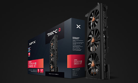 6GB XFX RX 5600XT THICC III 14GBPS GDDR6, 3xDP, HDMI 3- 6GB XFX RX 5600XT THICC III 14GBPS GDDR6, 3xDP, HDMI 3-